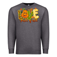 Charcoal Heather Love Fall Y'all Premium Sweatshirt - CowhideDigitalArt