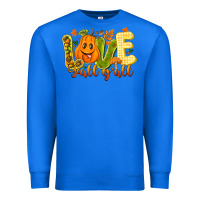 True Royal Love Fall Y'all Premium Sweatshirt - CowhideDigitalArt