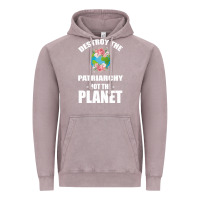Vintage Zinc Destroy the patriarchy not the planet Vintage Hoodie - Bettercallsaul