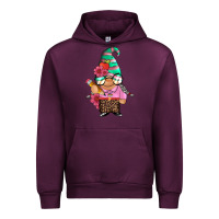 Mauve Wine teacher gnome Urban Hoodie - Artiststas