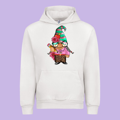 Teacher Gnome Urban Hoodie Designed By Artiststas