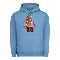 Pigment Pebble Blue teacher gnome Urban Hoodie - Artiststas