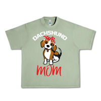 Oil Green Dachshund Mom Urban Heavy Tee - Bettercallsaul