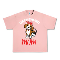 Salmon Dachshund Mom Urban Heavy Tee - Bettercallsaul