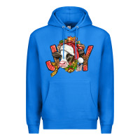 True Royal joy christmas with cow bbs Premium Hoodie - BundleAndBundleShop