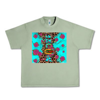 Oil Green Madre Urban Heavy Tee - JahusDesignShop