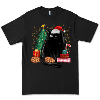 Black christmas black cat Premium Tee - MaliasSmallBusiness