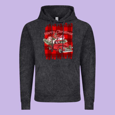 Merry Christmas Y'all Truck Vintage Hoodie Designed By Bettercallsaul