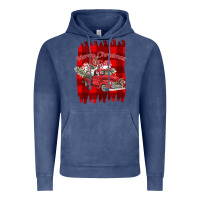 Vintage Denim Merry Christmas Y'all Truck Vintage Hoodie - Bettercallsaul