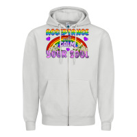 Dove Grey Lgbtq Acceptance Will Calm Your Soul Zipper Hoodie - BundleAndBundleShop