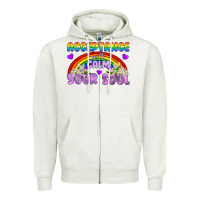 Oatmeal Heather Lgbtq Acceptance Will Calm Your Soul Zipper Hoodie - BundleAndBundleShop