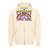 Sandshell Lgbtq Acceptance Will Calm Your Soul Zipper Hoodie - BundleAndBundleShop