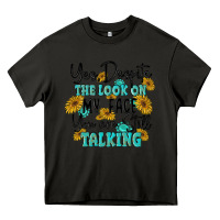 Asphalt you despite the lok on my face you are still talki Heavy Core Tee - MaliasSmallBusiness