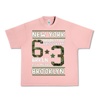 Salmon Newyork Brooklyn Urban Heavy Tee - Bettercallsaul