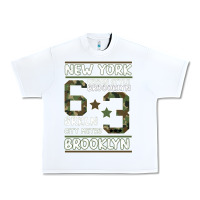 White Newyork Brooklyn Urban Heavy Tee - Bettercallsaul