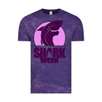 Cloud Purple shark Week Vintage Tee - Bettercallsaul