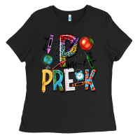 Black pre k Ladies Tee - NancyCooperArtShop
