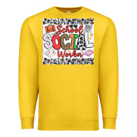 Lemon School Social Worker Premium Sweatshirt - CowhideDigitalArt