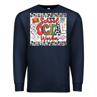 School Social Worker Premium Sweatshirt | Teevron