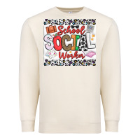 Sandshell School Social Worker Premium Sweatshirt - CowhideDigitalArt
