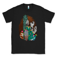Black Western Cowhide Cactus Classic Tee - Bettercallsaul