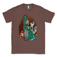 Chestnut Western Cowhide Cactus Classic Tee - Bettercallsaul