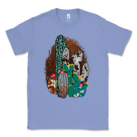 Colony Blue Western Cowhide Cactus Classic Tee - Bettercallsaul