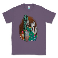 Lavender Western Cowhide Cactus Classic Tee - Bettercallsaul