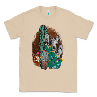 Mushroom Western Cowhide Cactus Classic Tee - Bettercallsaul