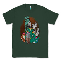 Sports Green Western Cowhide Cactus Classic Tee - Bettercallsaul