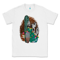 White Western Cowhide Cactus Classic Tee - Bettercallsaul