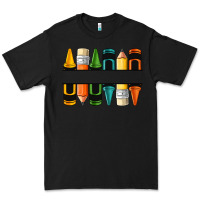 Black custom crayons with pencil Premium Tee - NancyCooperArtShop