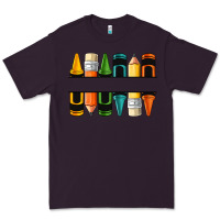 Plum custom crayons with pencil Premium Tee - NancyCooperArtShop