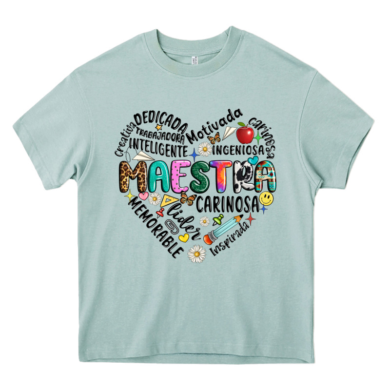 Retro Maestra Word Heavy Core Tee by JahusDesignShop | Teevron