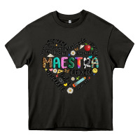 Asphalt retro maestra word Heavy Core Tee - JahusDesignShop