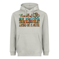 Moon Dust Thankful Blessed And Kind Of A Mess Heavyweight Hoodie - CowhideDigitalArt