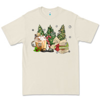 Bone christmas coffee and book Premium Tee - MaliasSmallBusiness