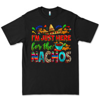 Black I'm just here for the nachos Premium Tee - RanaPortraitStore