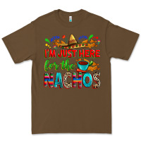 Cacao I'm just here for the nachos Premium Tee - RanaPortraitStore