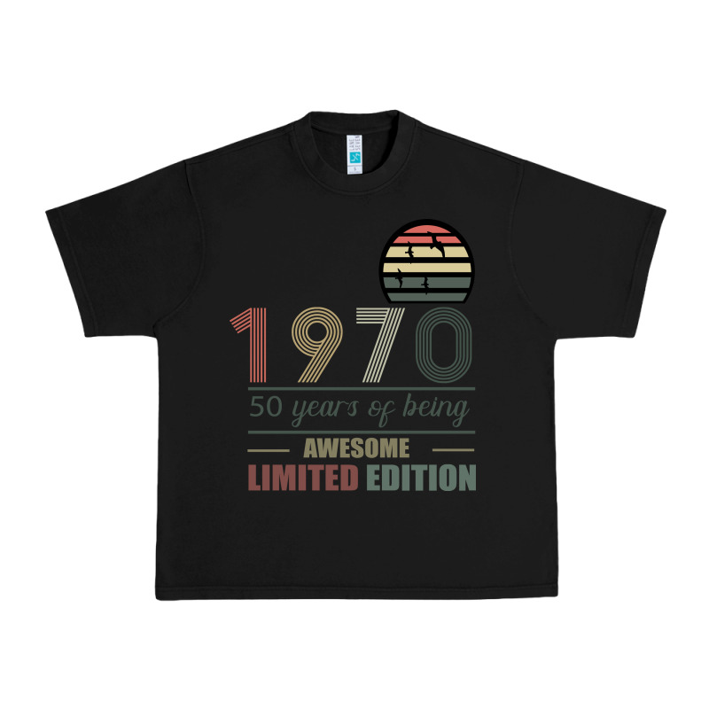 Vintage 1970 Limited Edition 50 Years Of Being Awe Urban Heavy Tee by Bettercallsaul | Teevron