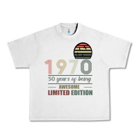 Lunar Rock Vintage 1970 Limited Edition 50 Years Of Being Awe Urban Heavy Tee - Bettercallsaul