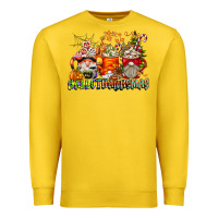 Lemon Hallothanksmas Gnome Coffee Cups Premium Sweatshirt - CowhideDigitalArt