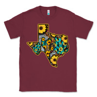 Burgundy Western Texas Map Classic Tee - Bettercallsaul