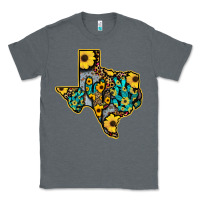 Charcoal Heather Western Texas Map Classic Tee - Bettercallsaul
