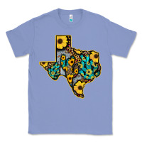 Colony Blue Western Texas Map Classic Tee - Bettercallsaul