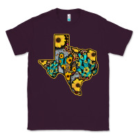 Plum Western Texas Map Classic Tee - Bettercallsaul