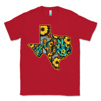 Red Western Texas Map Classic Tee - Bettercallsaul