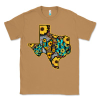 Toasted Coconut Western Texas Map Classic Tee - Bettercallsaul