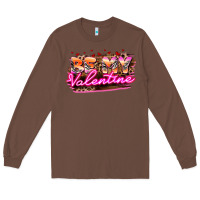 Chestnut be my valentine Long Sleeve Tee - HowdyJamesFarm