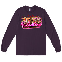 Plum be my valentine Long Sleeve Tee - HowdyJamesFarm